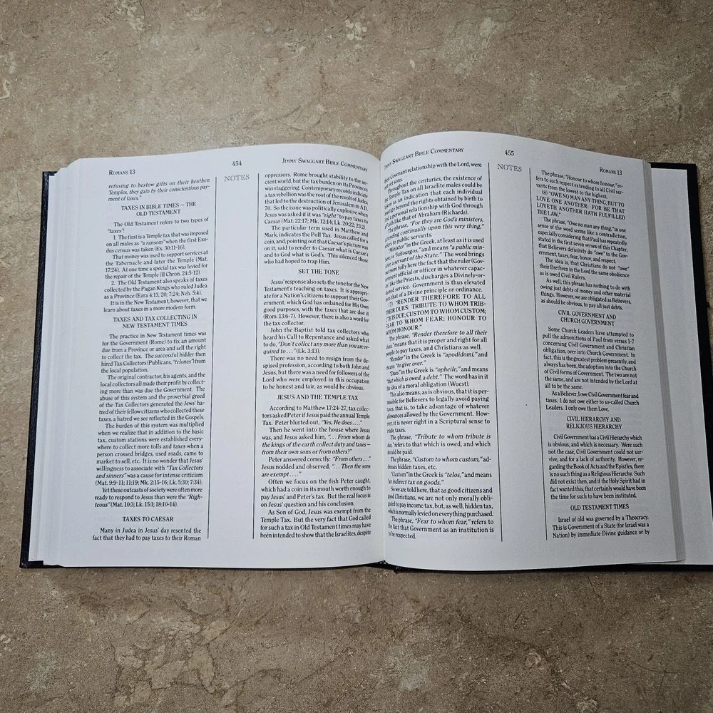 Jimmy Swaggart Bible Commentary Romans Volume Twelve Navy Hardcover‎ 1998 Study
